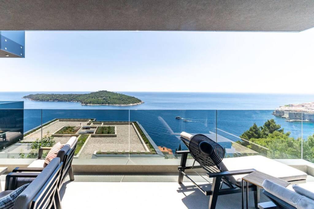 New&Luxury 5* With An Amazing View - Pure Apartment Dubrovnik Bagian luar foto